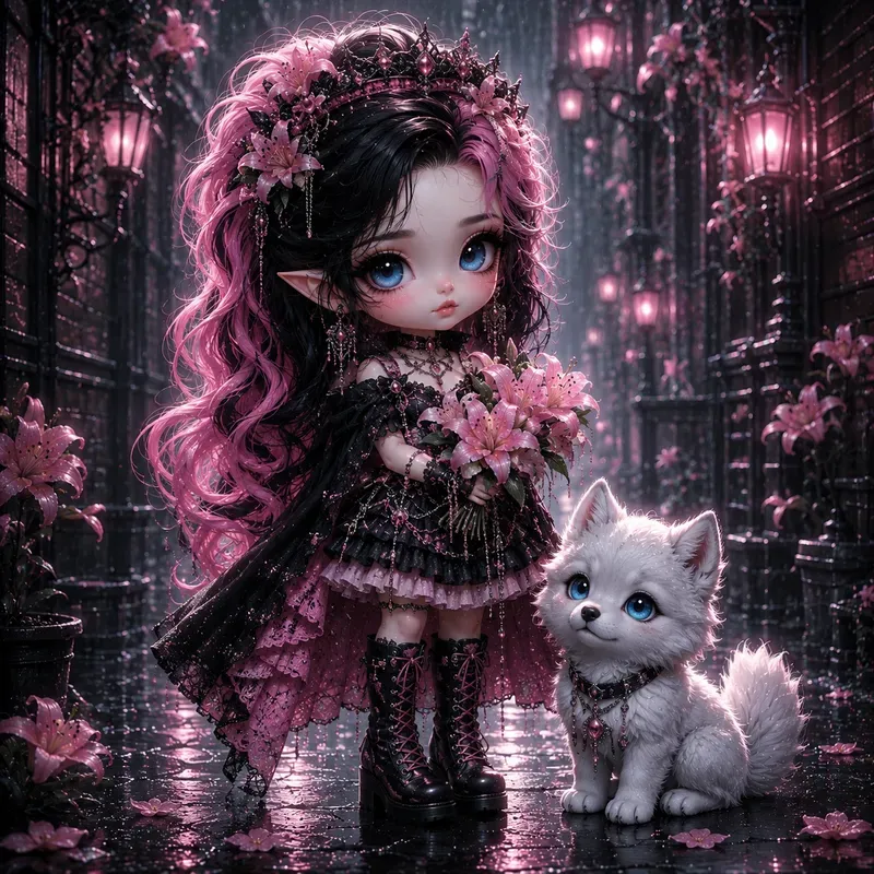 Dreamy Gothic Chibi Packs