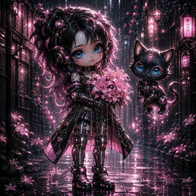 Dreamy Gothic Chibi Packs