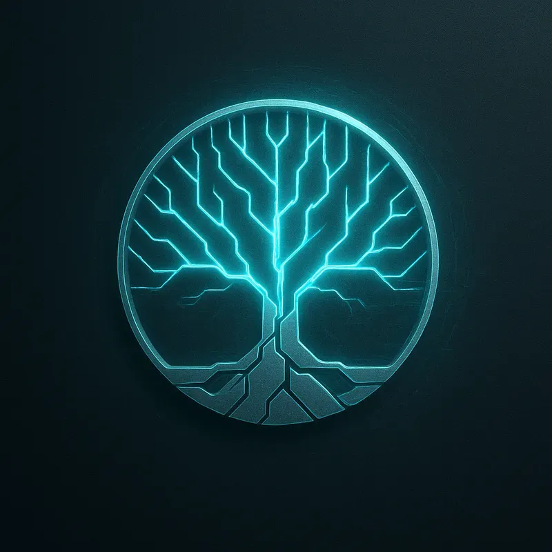 Cyberpunk Tech Logo Generator