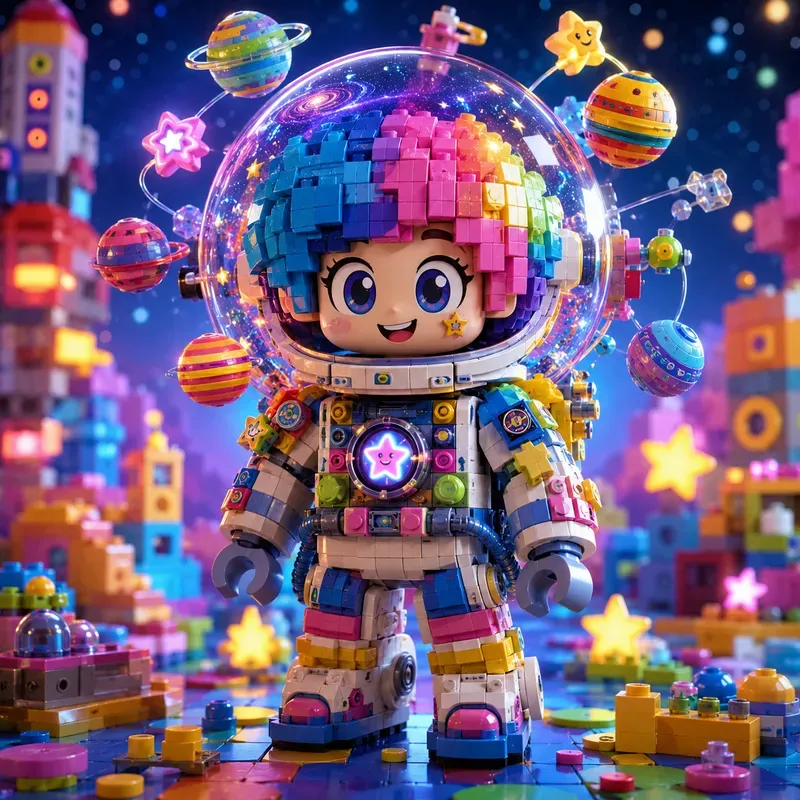 Color Brick Dreamworld Character Renders