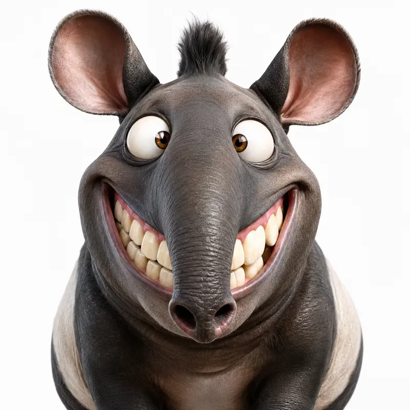 Goofy Cartoon Creature Portraits