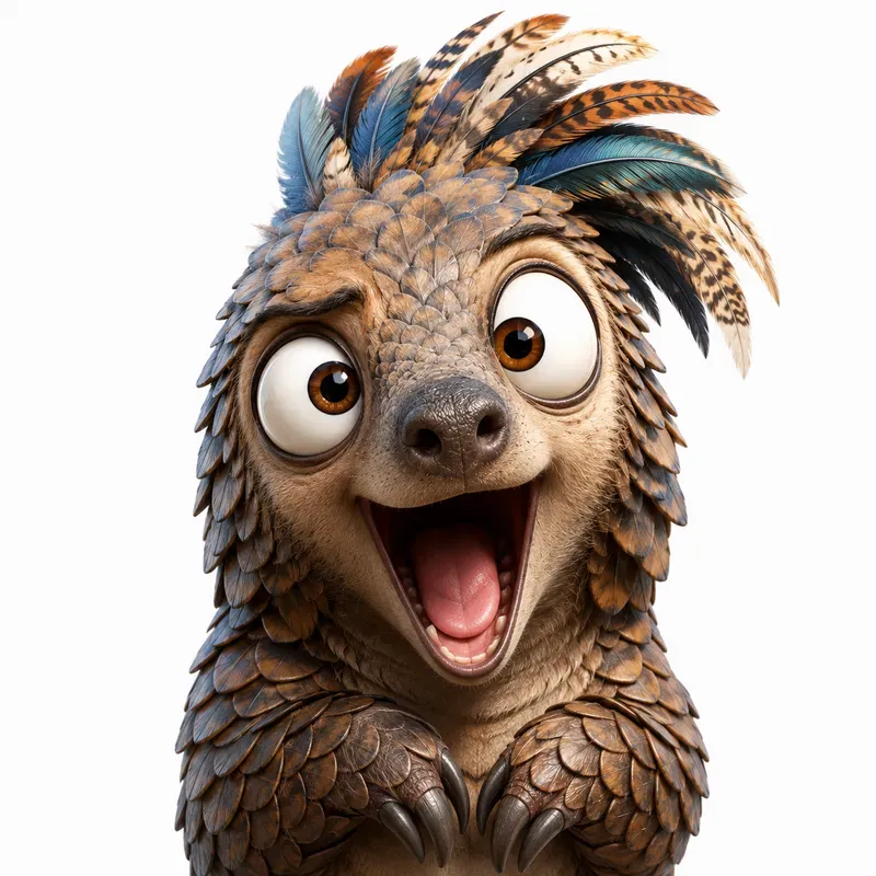 Goofy Cartoon Creature Portraits