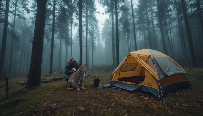 Wild Camping Cinematic Wildlife