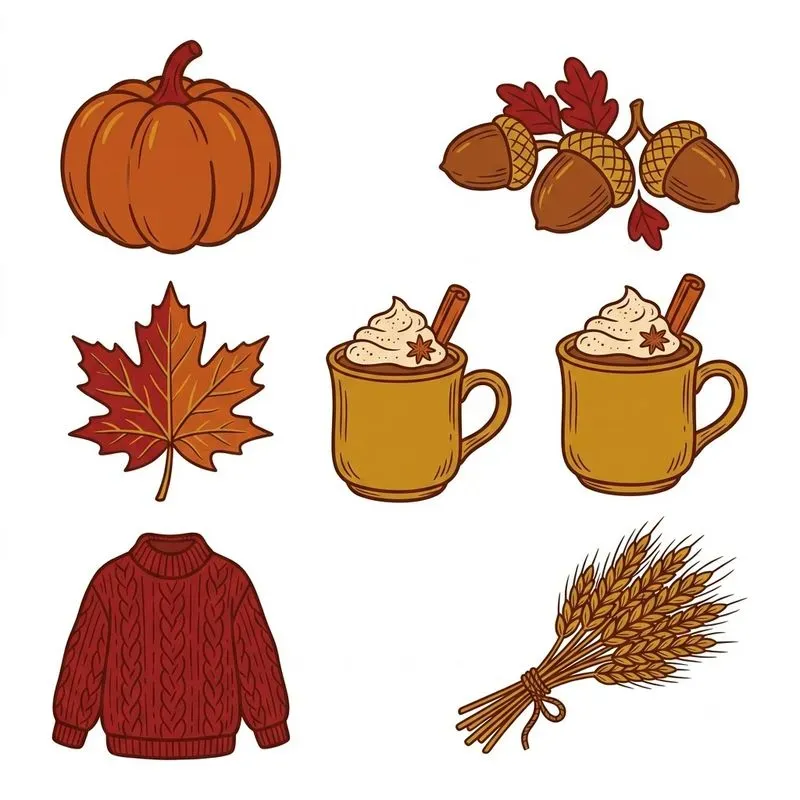 Clipart Element Set Studios