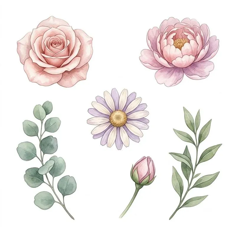 Clipart Element Set Studios