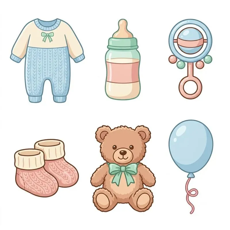 Clipart Element Set Studios