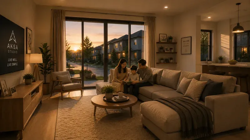 Cozy Family House Ads