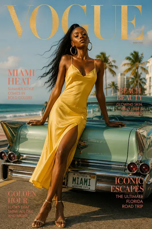 Vintage Road Trip Magazine Covers