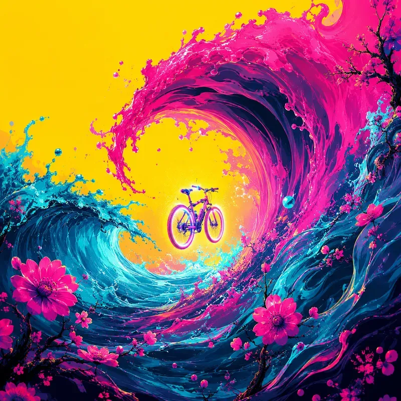 Neon Bloom Rides