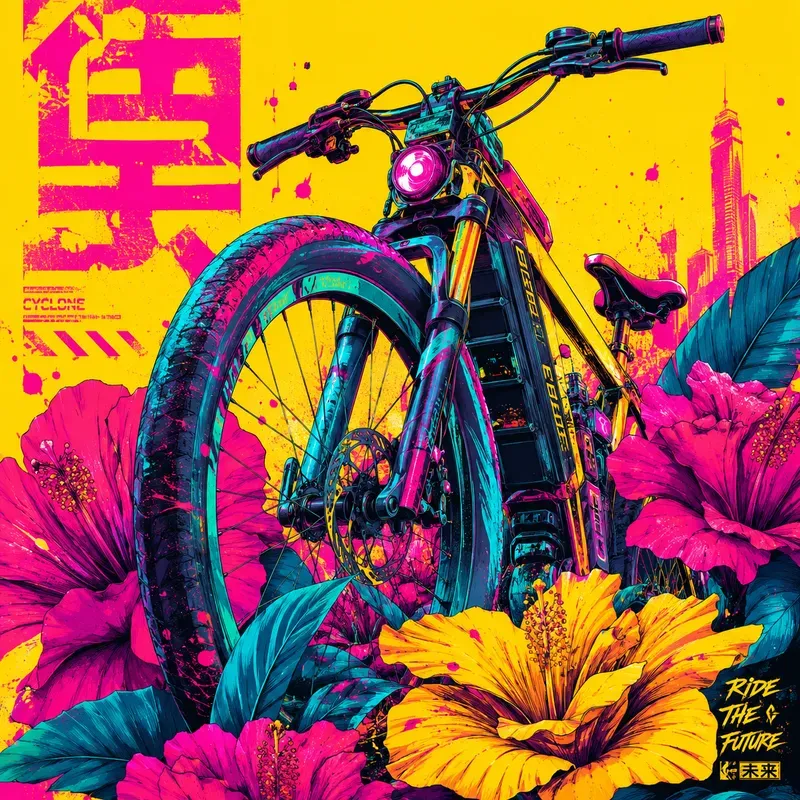 Neon Bloom Rides