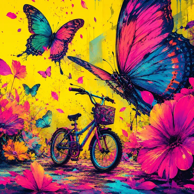 Neon Bloom Rides