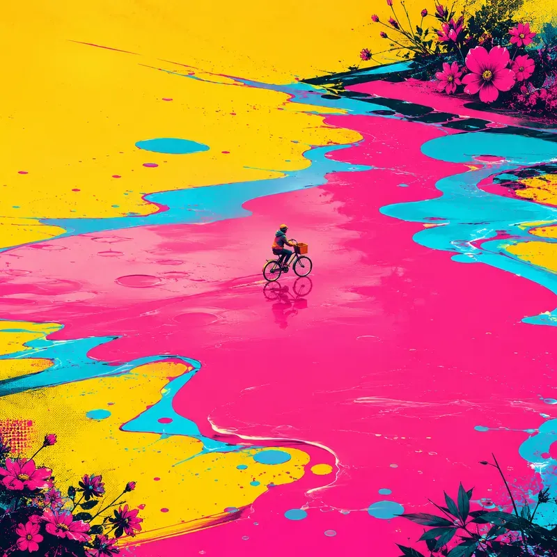 Neon Bloom Rides