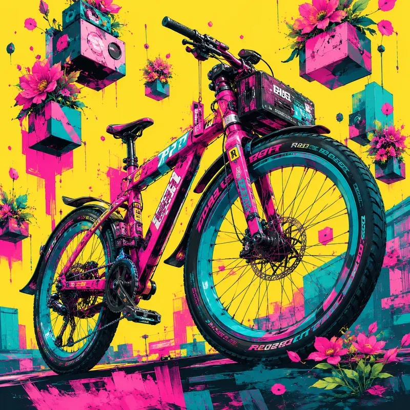 Neon Bloom Rides