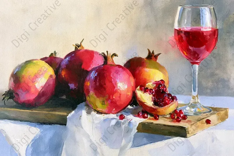 Luxury Oil Still Life Art