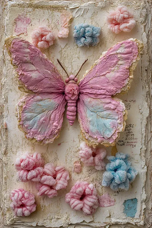 Whimsical Kids Cotton Candy Junk Journals