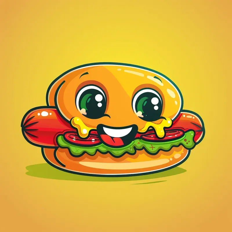 Cute Food Mascot Generator
