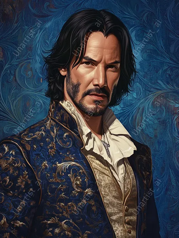 Celebrities Baroque Style Portraits Midjourney Prompt | PromptBase
