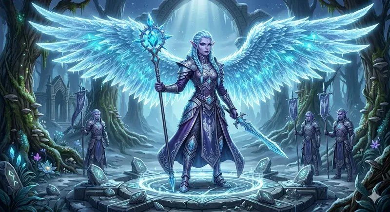 Winged Fantasy RPG Npc Generator Gemini Image Prompt | PromptBase