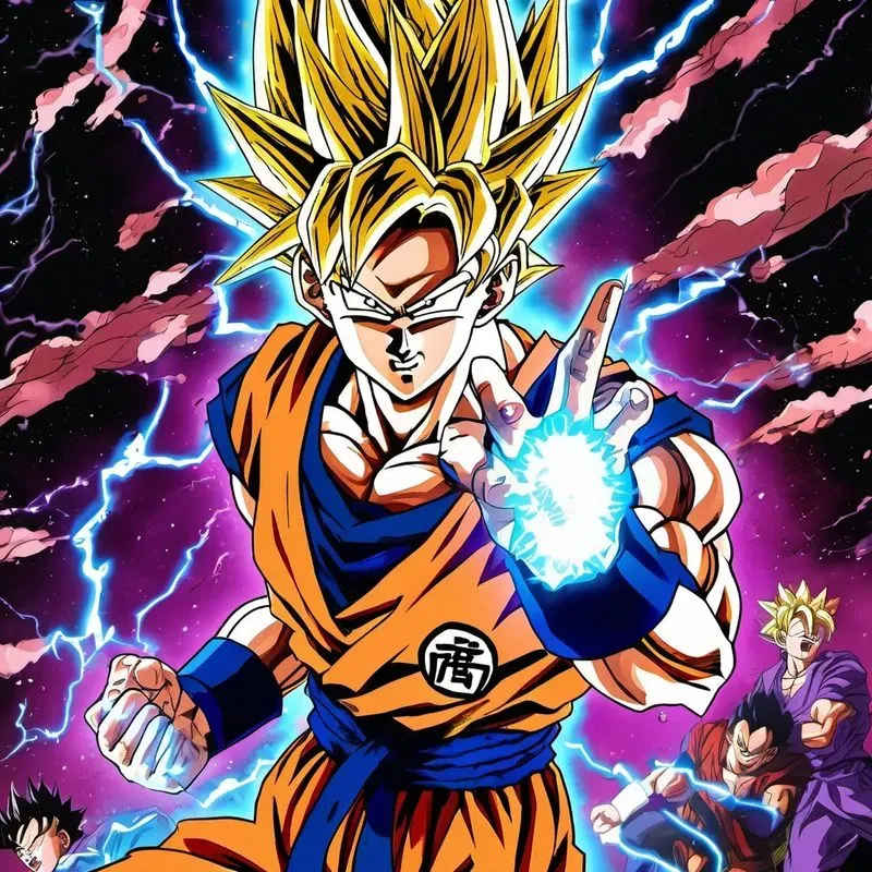 Dragon Ball Z Super Battle Collections Stable Diffusion Prompt | PromptBase
