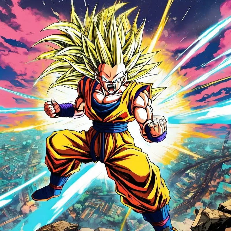 Dragon Ball Z Super Battle Collections Stable Diffusion Prompt | PromptBase