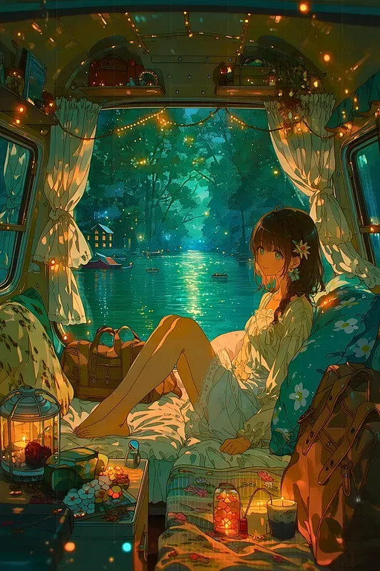 Free Dreamy Lofi Anime Midjourney Prompt | PromptBase