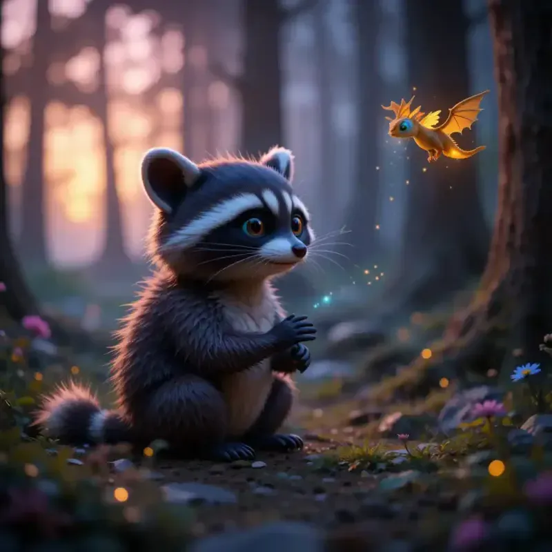 Adorable Baby Animals In Magical Forests ChatGPT Image Prompt | PromptBase