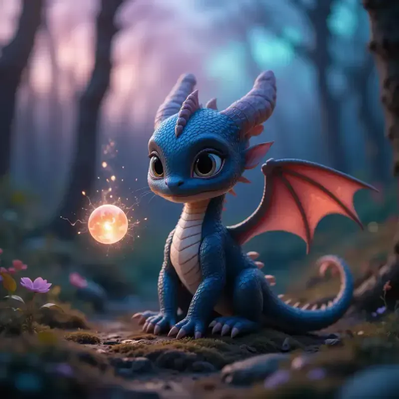 Adorable Baby Animals In Magical Forests ChatGPT Image Prompt | PromptBase