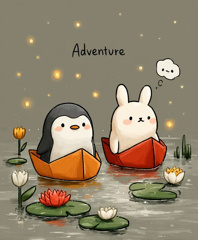 Storybook Clipart Animals Cozy Moments Midjourney Prompt | PromptBase