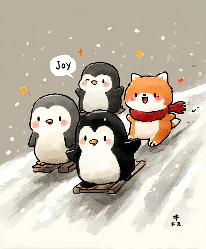 Storybook Clipart Animals Cozy Moments Midjourney Prompt | PromptBase