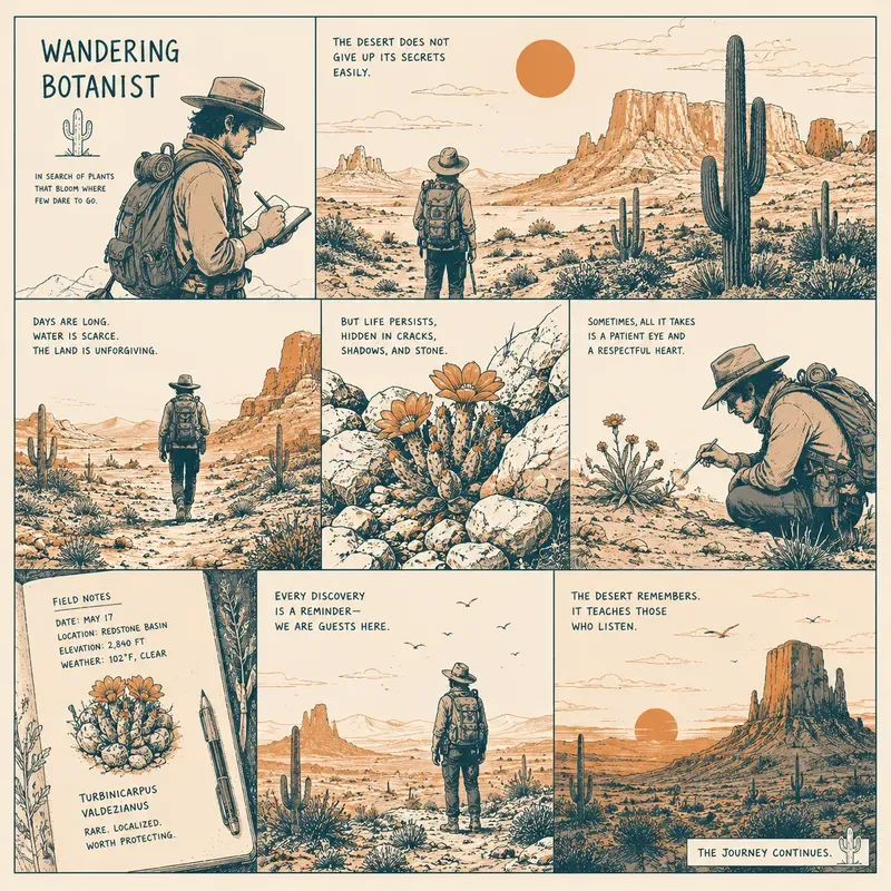 Minimalist Desert Comic Kits ChatGPT Image Prompt | PromptBase