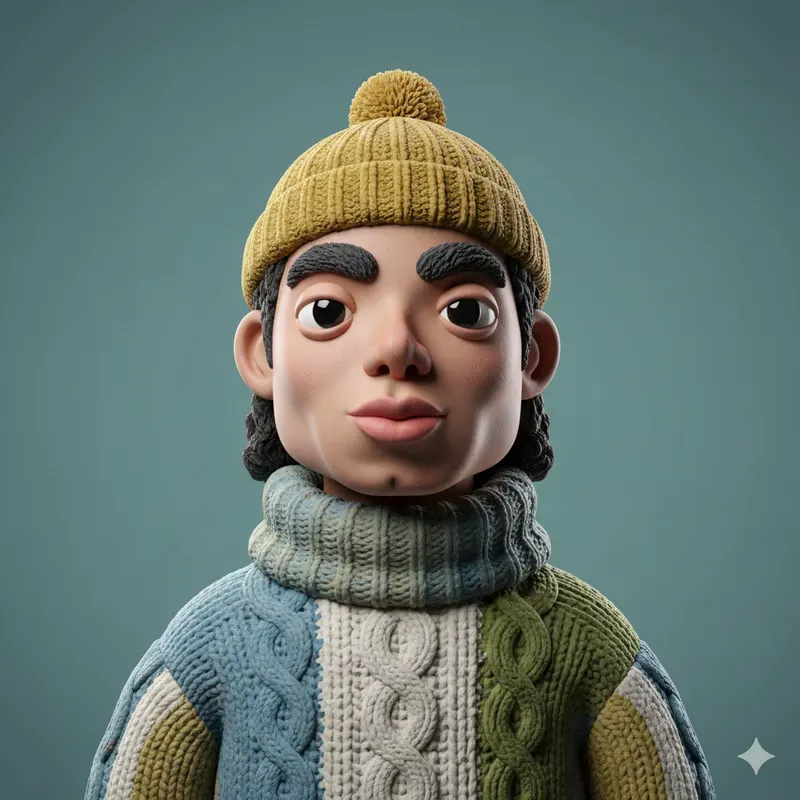 Claymation 3D Character Portraits Gemini Image Prompt | PromptBase