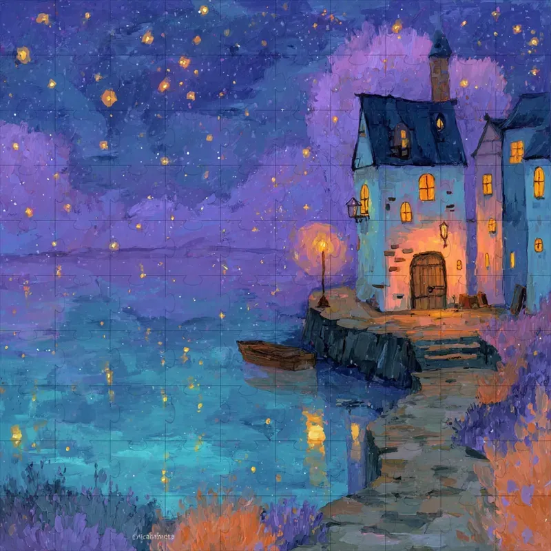 Painterly Whimsical Storybook Art Midjourney Prompt | PromptBase