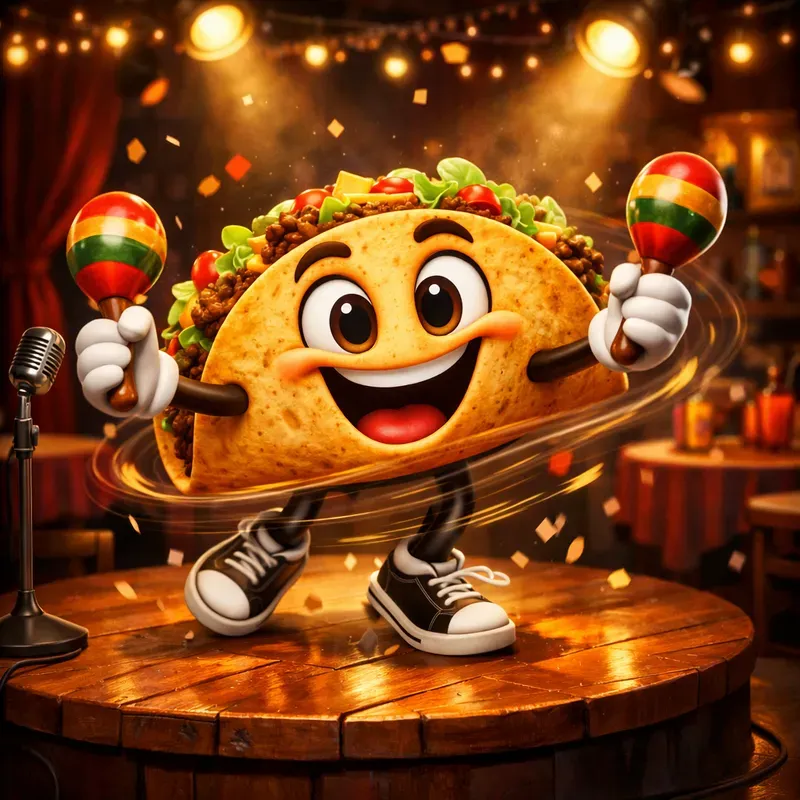 Dancing Food Motion Dancing Food Characters 3D ChatGPT Image Prompt | PromptBase