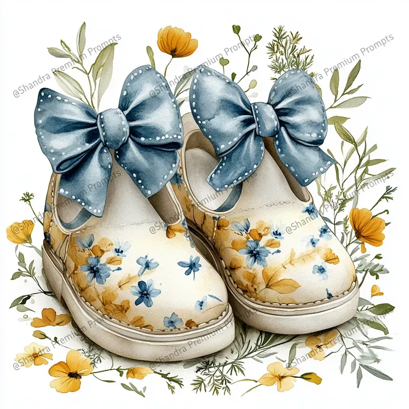 Baby Shower Beautiful Cliparts Midjourney Prompt | PromptBase