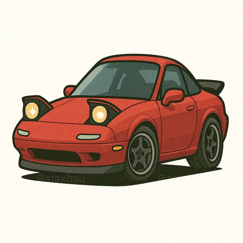 Chibi Car Sticker Packs ChatGPT Image Prompt | PromptBase