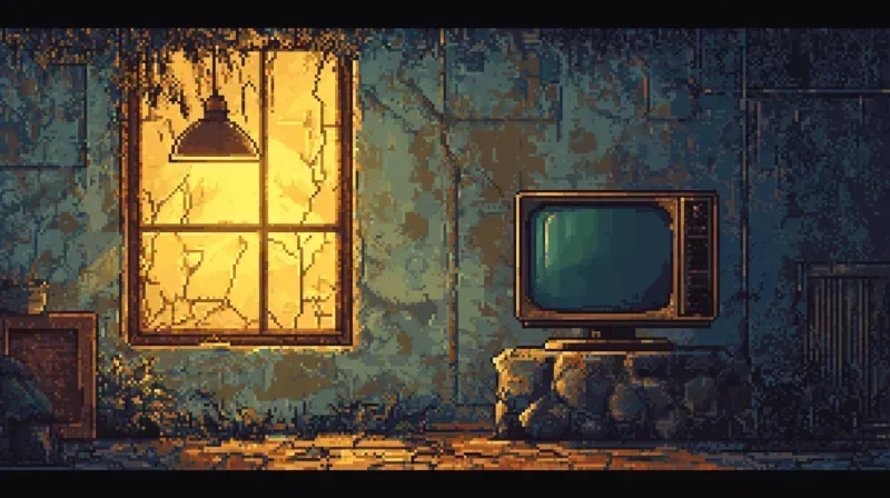Cozy Retro Pixel Art Rooms Midjourney Prompt | PromptBase
