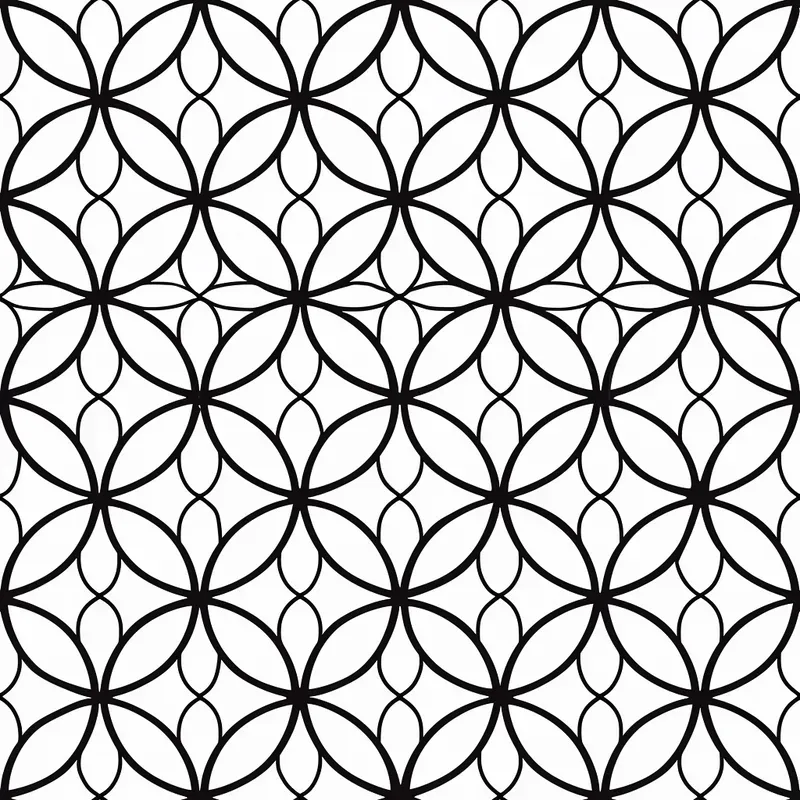Pattern Satisfactories Coloring Satisfying Patterns Coloring Book Pages Midjourney Prompt | PromptBase