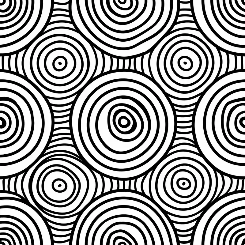 SATISFYING COLORING BOOK PATTERNS visual data 5