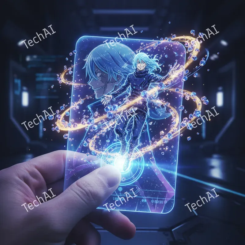 Jjk Card Sorcerers Unleashed Gemini Image Prompt | PromptBase