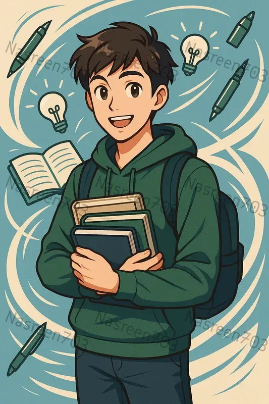 Anime Pop Character Poster Templates ChatGPT Image Prompt | PromptBase