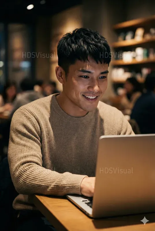 Consistent Japanese Male Models Kenji Gemini Image Prompt | PromptBase