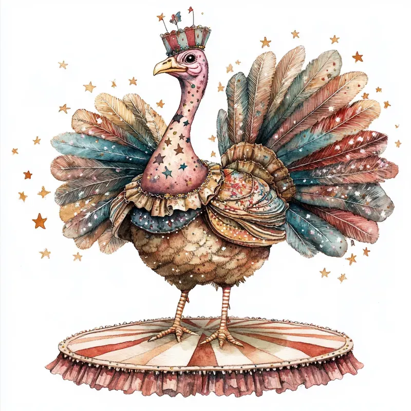 Watercolor Circus Animals Cliparts Midjourney Prompt | PromptBase