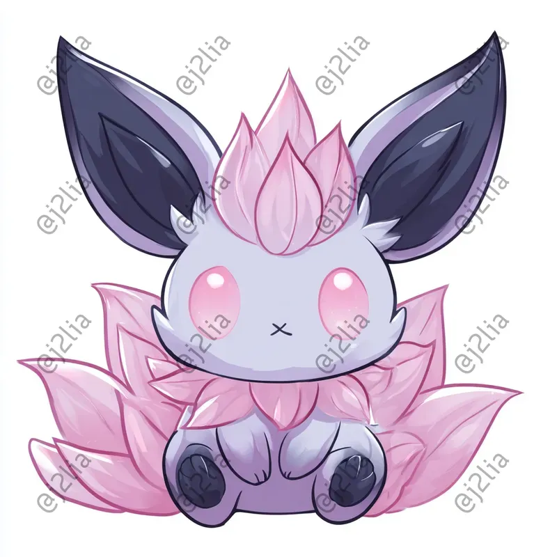 Cute Mystical Fakemon Designs Midjourney Prompt | PromptBase