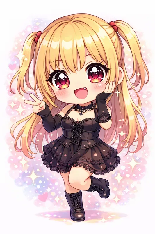 Cute Kawaii Chibi Anime Girls ChatGPT Image Prompt | PromptBase