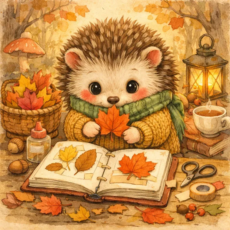 Whimsical Cozy Animals In Storybook Art ChatGPT Image Prompt | PromptBase