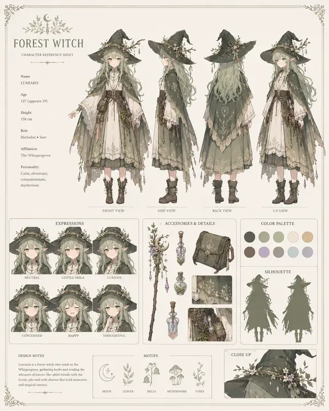 Character Reference Sheet Generator ChatGPT Image Prompt | PromptBase