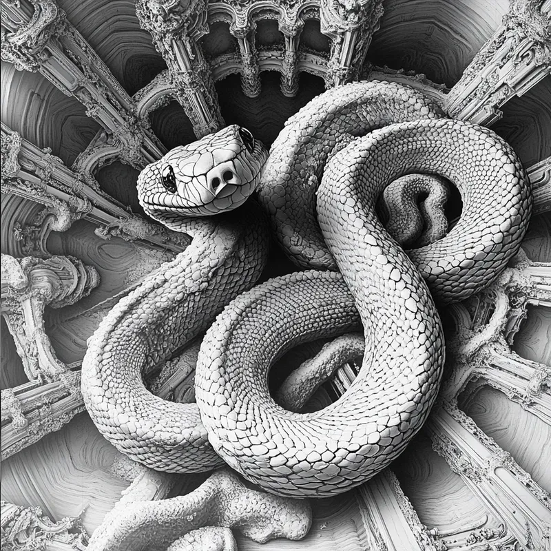 Impossible Labyrinth Design Impossible Geometry Labyrinths Midjourney Prompt | PromptBase