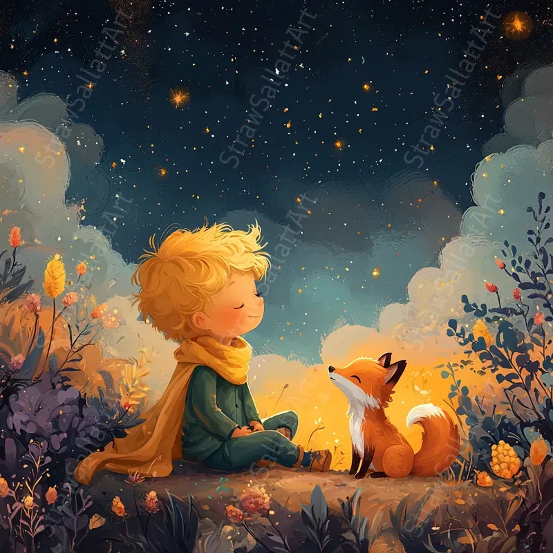 Whimsical Kid Storybook Illustration Art Midjourney Prompt | PromptBase