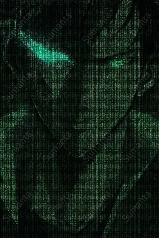 Code Portrait To Picture Matrix Code Portrait Fx Generators ChatGPT Image Prompt | PromptBase