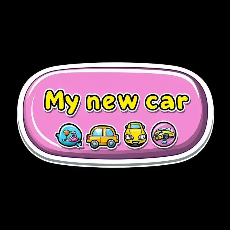 Bold And Fun Sticker Buttons Your Messages Midjourney Prompt | PromptBase